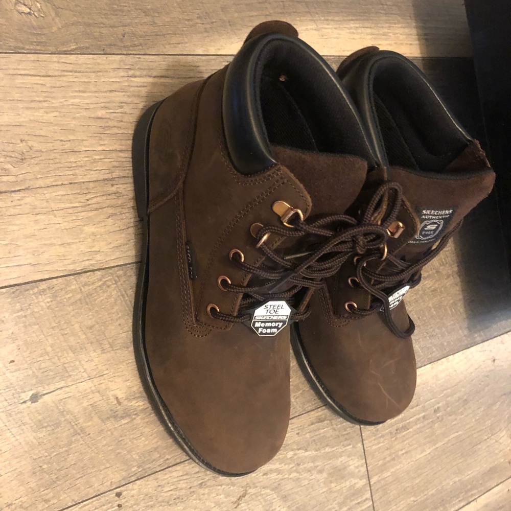 Skechers Steel toe work boots
